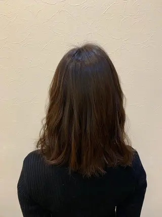 ミディアム カラー SHANTi 飯塚 ヘアセット/髪質改善のヘアスタイル