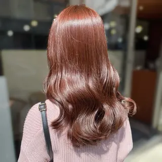 セミロング カラー kana ブリーチなしカラー✨のヘアスタイル