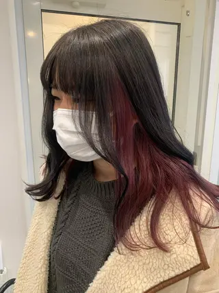 ロング AMI🎀韓国ヘア keshiki大名のヘアスタイル