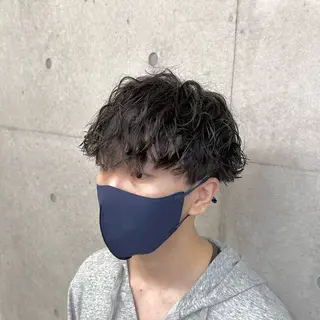 ミディアム Rikito /メンズパーマのヘアスタイル