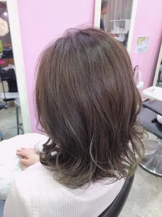 ミディアム カラー 浦山 和之のヘアスタイル