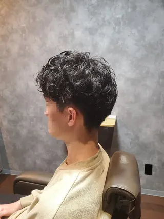 パーマ MEN'S SALON　BOLT所属・メンズBOLT ハシモトのヘアスタイル