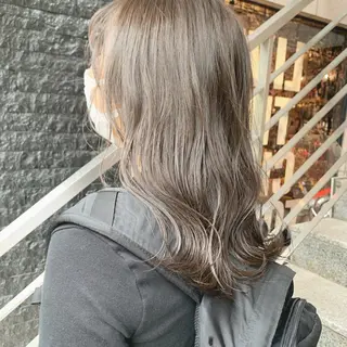 ロング カラー マツエク・マツパ ハイトーン&暗髪🔥 表参道二刀流マエダのヘアスタイル