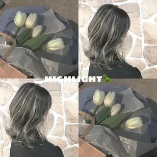 セミロング 美容室アークス所属・美容室ARKS 黒田杏奈のヘアスタイル