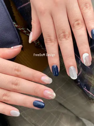 ネイル ＦreeDoＭ   Design所属・W KUMIのネイルデザイン