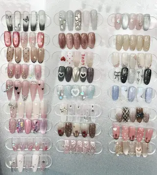 ネイル ビルドアップ ビューティー リリのネイルデザイン