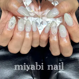 ネイル miyabi nail 桂川駅近くのネイルデザイン