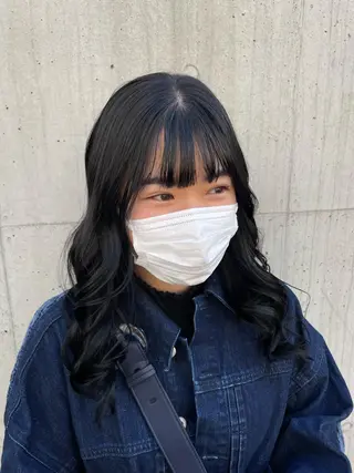 ロング カラー パーマ 海外レイヤー 🇺🇸/ヒナコのヘアスタイル