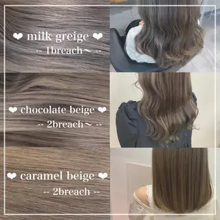 セミロング カラー ヘアアレンジ eyelist ayaka🍨のマツエク・マツパデザイン