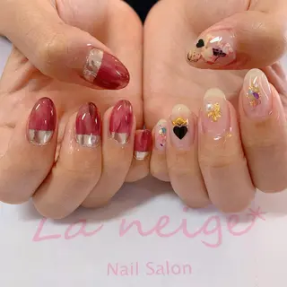 ネイル La neige* yuki 🥯🍑のネイルデザイン