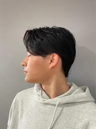 ミディアム メンズ EXCIA 西梅田店【エクシア】所属・EXCIA 西梅田のヘアスタイル