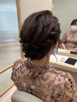 ミディアム mina .のヘアスタイル