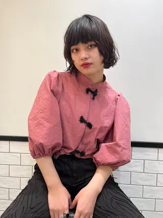 パーマ ミンクス銀座店所属・MINX 外山 海成/銀座のヘアスタイル