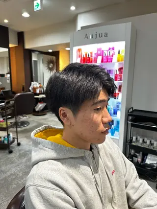 メンズ メンズカット/シャド ウパーマ/URYUのヘアスタイル