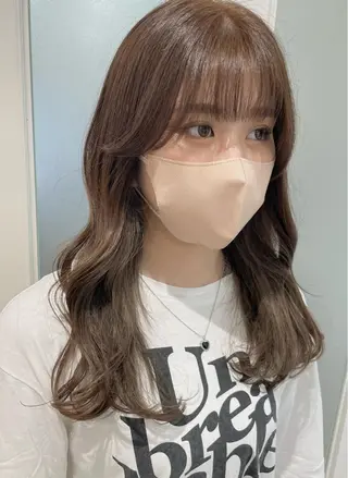 ロング 米津 優花のヘアスタイル