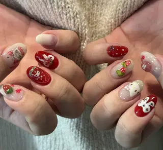 キッズ Molly _nailのネイルデザイン
