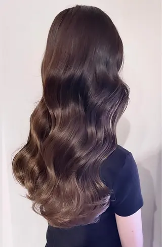 ロング カラー 泉 堅也のヘアスタイル