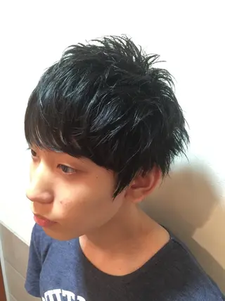 ショート ミディアム メンズ 可愛いを作る神 ナオヒロのヘアスタイル