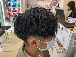 ショート パーマ メンズ 韓国風メンズ/毛流れ ヘアなら須田龍世のヘアスタイル