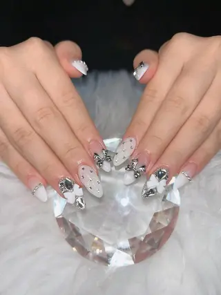 ネイル 銀河_ Chan nailsのネイルデザイン