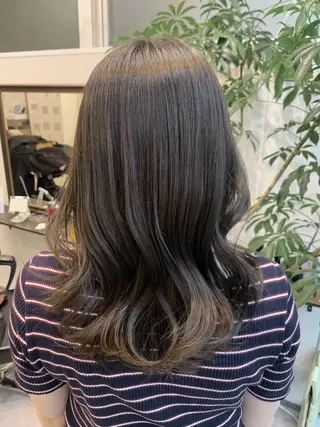 ロング カラー トリートメントモデル カラーモデル✨祐里佳のヘアスタイル