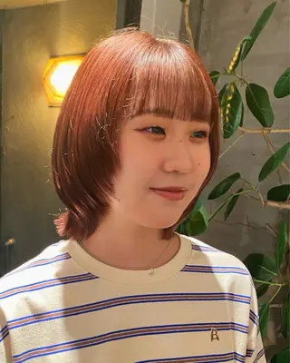 ショート カラー mito.ボブ/ ショート　みなよのヘアスタイル