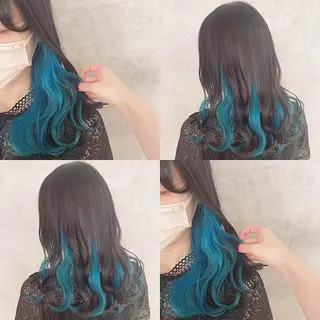 カラー 渋谷:インナーカラー ／🍒エリカ🍒のヘアスタイル
