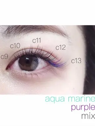 マツエク・マツパ Elle 広島祇園のマツエク・マツパデザイン