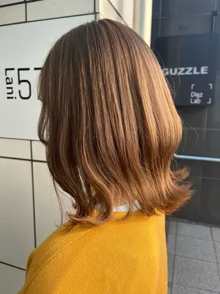 ミディアム カラー 🎀透明感 カラー🎀ミズキのヘアスタイル