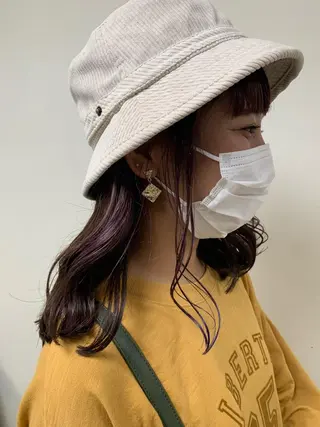 ミディアム カラー オクミヅキ /髪質改善/梅田🫧のヘアスタイル