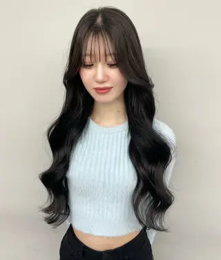 ロング 艶カラー♡クール トレンドヘア♡アユミのヘアスタイル