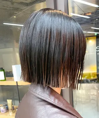 ショート mee.表参道所属・ボブ/ショート /パーマ/shinのヘアスタイル