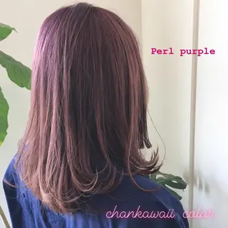 ミディアム カラー シェアサロンR所属・川合 勇気のヘアスタイル