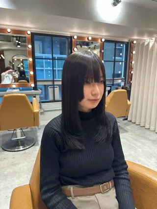 ロング カラー Lond rouge所属・💚銀座/ボブ /ショート/芦川💚のヘアスタイル