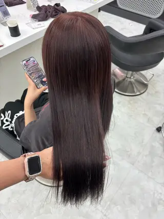 カラー かわいい艶髪🤍 れいな🤍のヘアスタイル