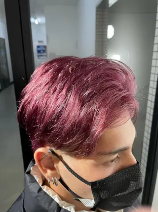 ショート メンズ 篠原 侑作のヘアスタイル