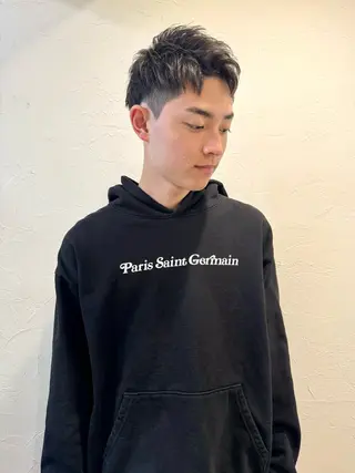 ショート パーマ メンズ 【池袋/スパイキー ショート】ⓝⓘⓜⓤのヘアスタイル