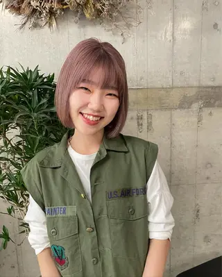 カラー wewe: momoeのヘアスタイル