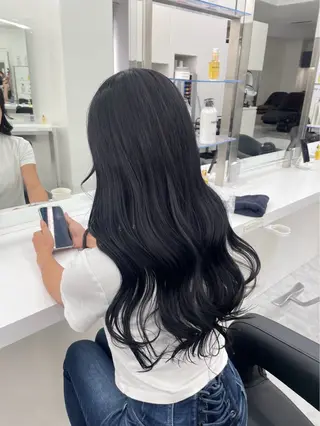 ロング カラー ヘアアレンジ SEIGO/カット /メンズパーマ🔥のヘアスタイル