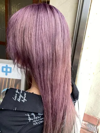 ロング カラー パーマ ヘアアレンジ メンズ キッズ ネイル マツエク・マツパ emu所属・🌈髪質改善・美髪矯 正・平野瀬乃🌈のヘアスタイル