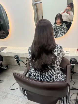 ロング カラー 新宿 似合わせカラー HINAのヘアスタイル