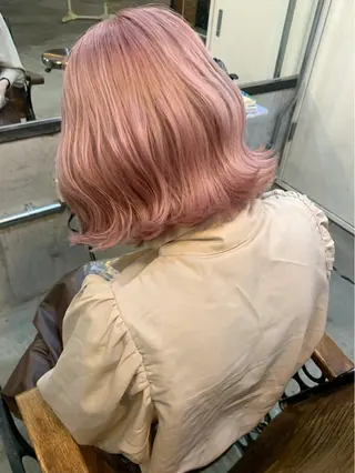 ミディアム カラー kimika🥑 メンズ/髪質改善のヘアスタイル