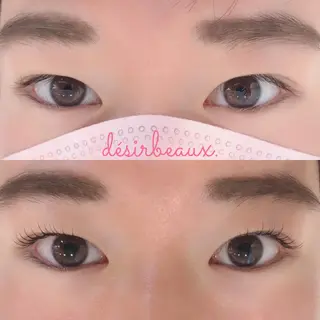 マツエク・マツパ desir beaux所属・宮崎 詩織のマツエク・マツパデザイン