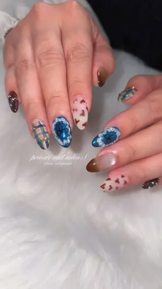 ネイル 関山 志乃のネイルデザイン
