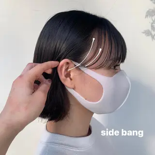 ショート 顔周りカット/アレン ジ/カラー小野寺紗良のヘアスタイル