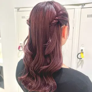 ヘアアレンジ 透明感カラー🫧/ アレンジ/ayanoのヘアスタイル