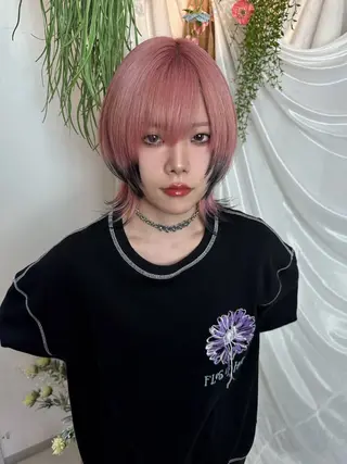 ショート 【ロングウルフカット 姫カット】伊藤裕哉のヘアスタイル