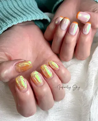 ネイル infinity skyのネイルデザイン