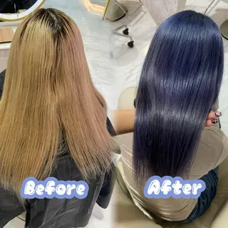 ミディアム カラー 名駅/ハイトーン /Y2k/YUNAのヘアスタイル