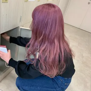 ロング カラー 暖色専門美容師🎀 お客様満足度◎のヘアスタイル